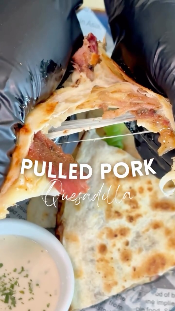 Pulled Pork Quesadilla at Maillard Café